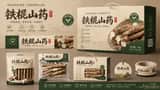 Prompt de Design de Embalagem de Produto de Inhame