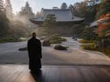 Jardim de Templo Zen Japonês