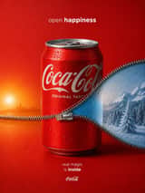 Sürreal Coca-Cola Fermuar Reklamı
