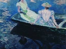 Monet Tarzı Tekne Gezintisi Görsel Oluşturma