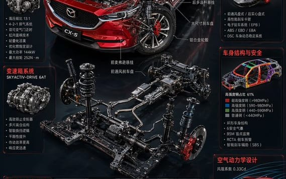 Prompt professionnel pour infographie technique automobile