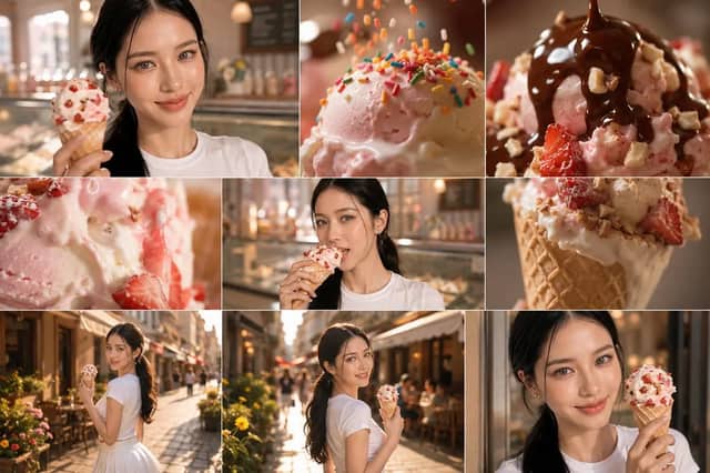 Young East Asian woman with sleek jet black hair worn down