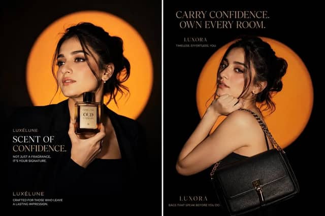 Create a viral luxury fashion advertising campaign