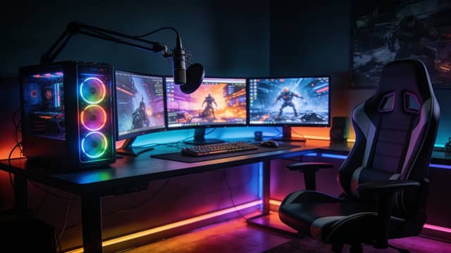 High-End Gaming Setup
