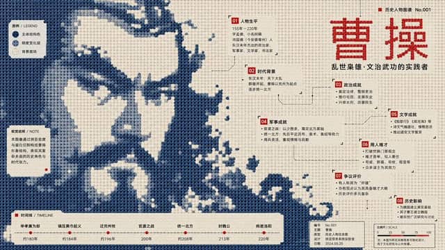 Poster infografico in pixel art con perline da stirare