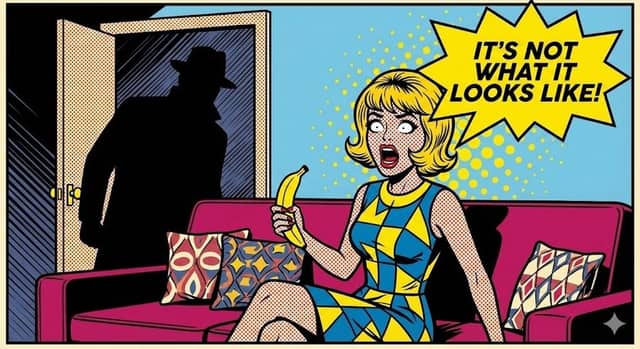 Illustrazione in stile fumetto Pop Art per Nano Banana Pro