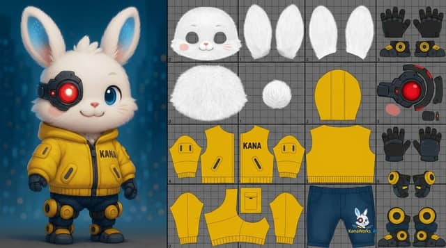 Prompt for UV Unwrapping a 3D Model