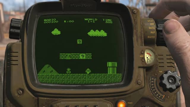 Gioco retrò su computer da polso