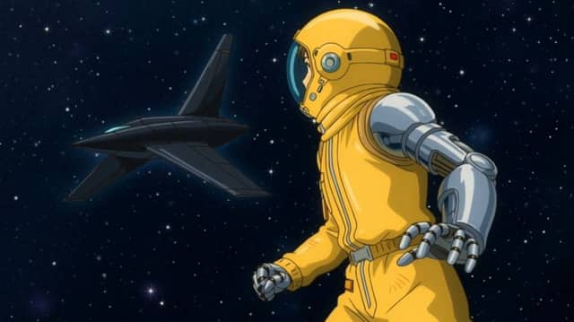 Prompt JSON per l'illustrazione di un poster di fumetti di fantascienza per Nano Banana Pro