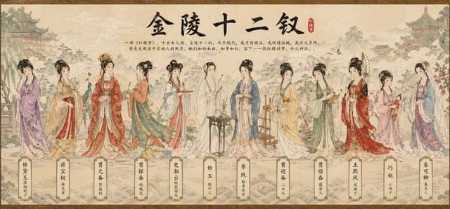 Ilustração de Rolo Chinês Tradicional
