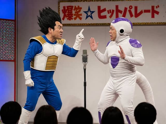 Comédia de Cosplay de Vegeta e Frieza