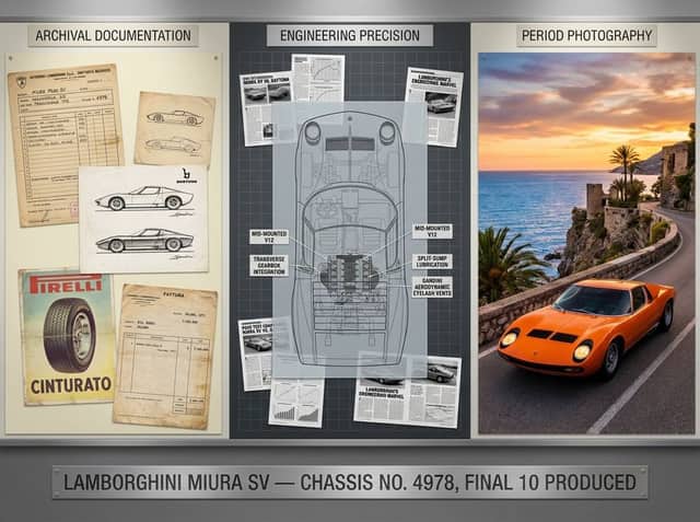 Vehicle Biography Documentation Board Template