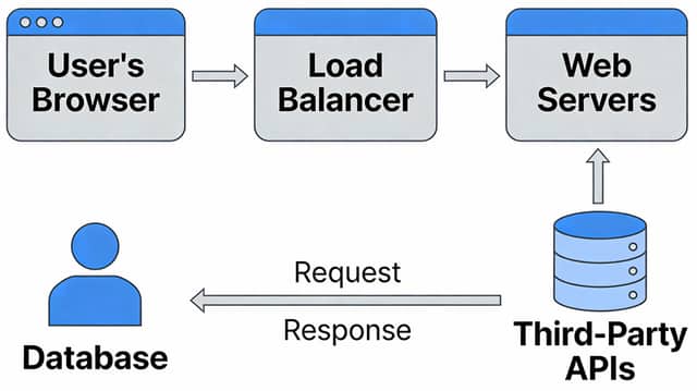 Web Application System Architecture Diagram