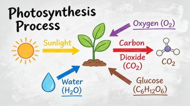Whiteboard Photosynthesis Explanation