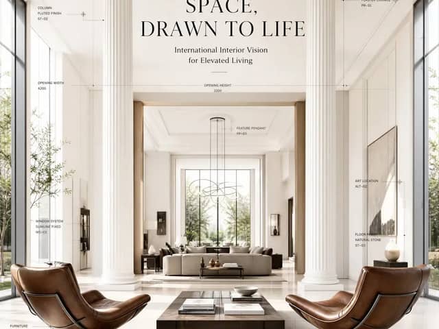 Create a world-class official real estate interior campaign