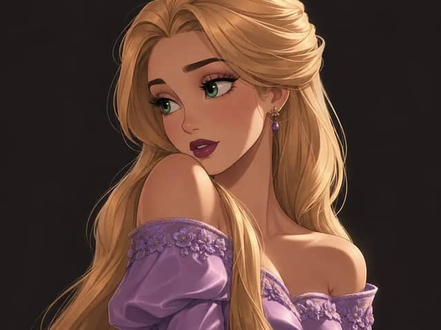Ultra-detailed elegant fantasy princess portrait, waist-up