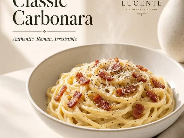Professional commercial food advertisement poster of Food