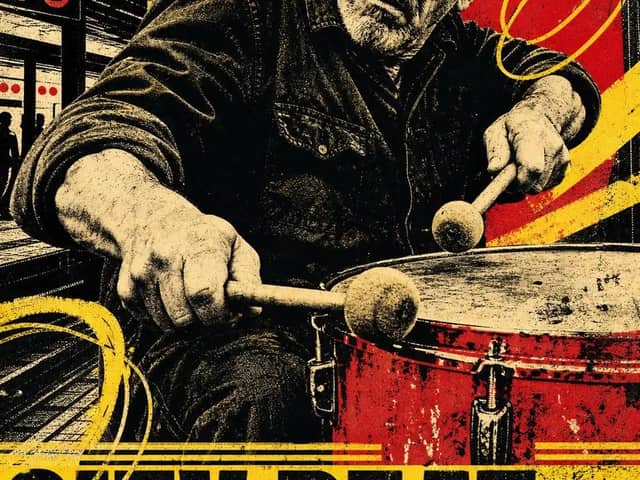Four-ink screen print