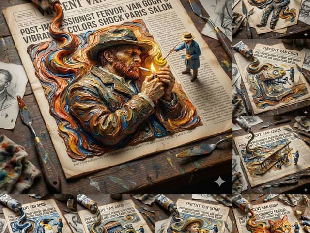 Van Gogh Style Transfer (JSON Template)