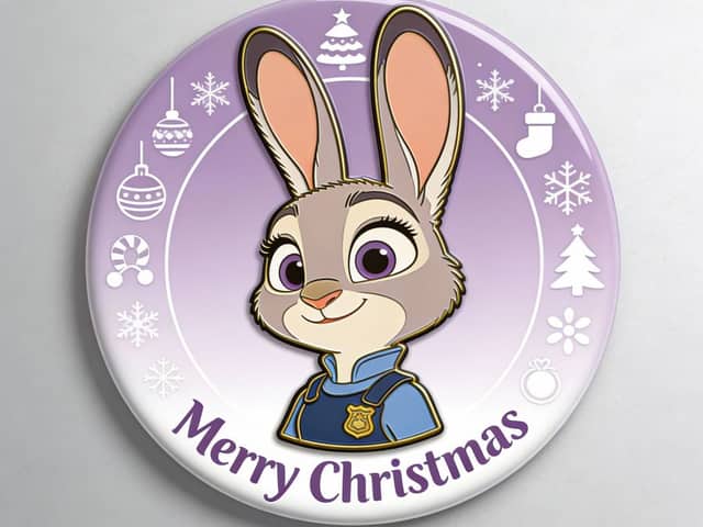 Zootopia Judy Enamel Fridge Magnet