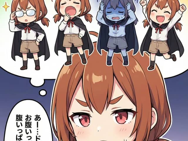 Character Inner Monologue Comic Prompt (Japanese)
