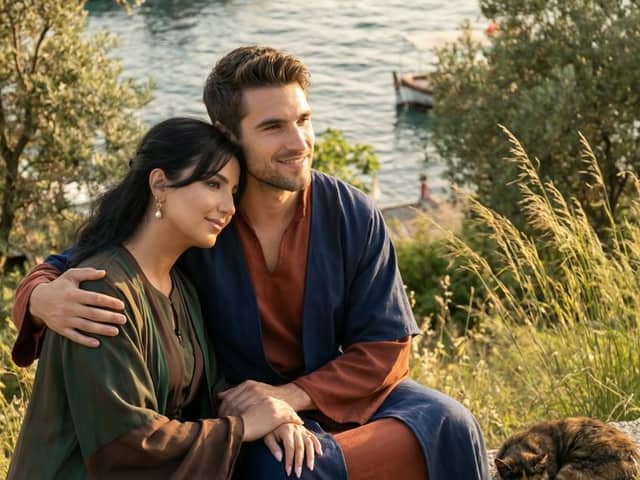 Romance Histórico Cinematográfico: Casal Otomano no Bósforo