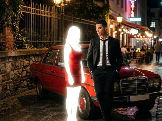 Cena Noturna Cinematográfica para Nano Banana
