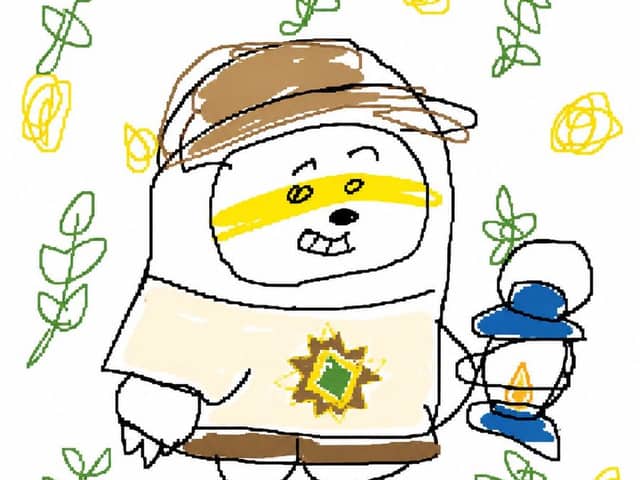 Ridisegno maldestro in stile MS Paint