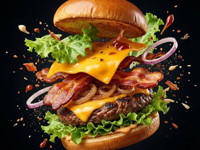 Explosion Food Poster for Marketing
