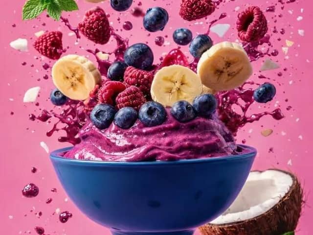 High-Speed Food Photography with Exploding Ingredients