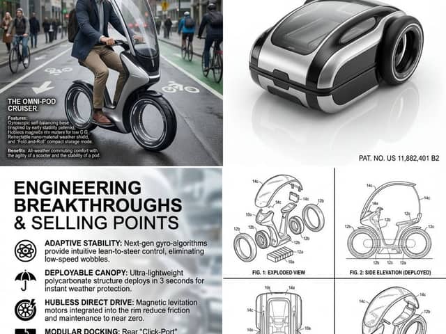 Hybrid Transportation Device Design and Patent Generation
