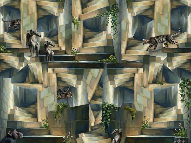 Image-to-Image Style Transfer: Collage to Cézanne Painting