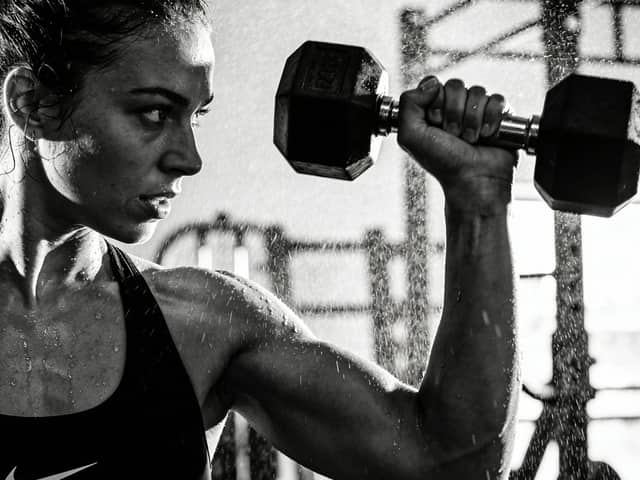Intense Workout Monochrome