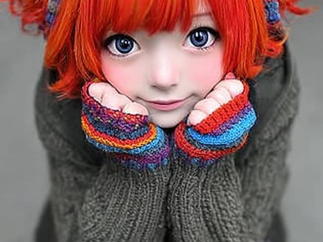 Kawaii Doll Magical Realism Character Portrait Prompt
