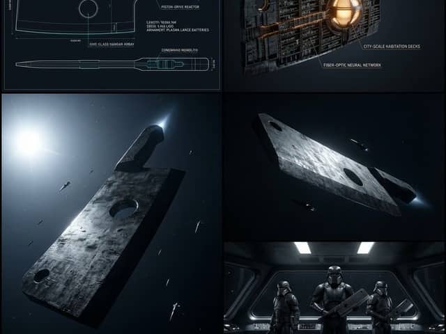 Kitchen Utensil to Interstellar Warship Transformation