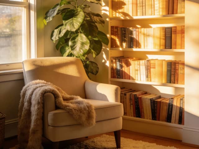 Light-Filled Reading Nook