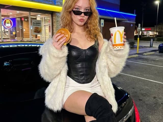 Luxury Nightlife Editorial at McDonald's Parking Lot