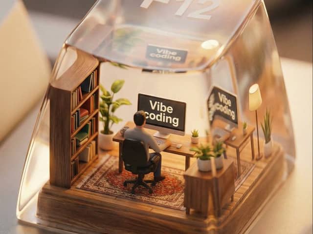 Miniature Scene Keycap Image Generation Prompt