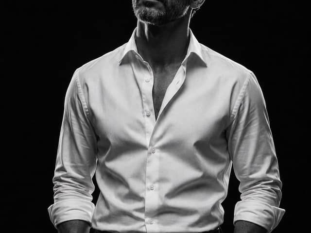 Black and White Studio Fashion Portrait