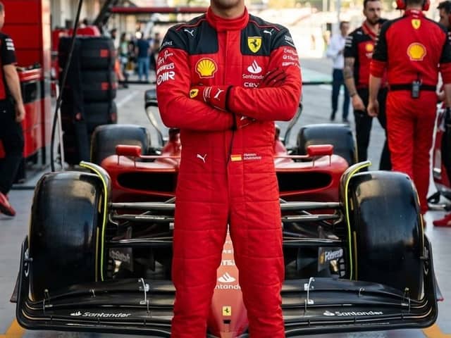 F1 Racing Portrait Prompt for Nano Banana Pro