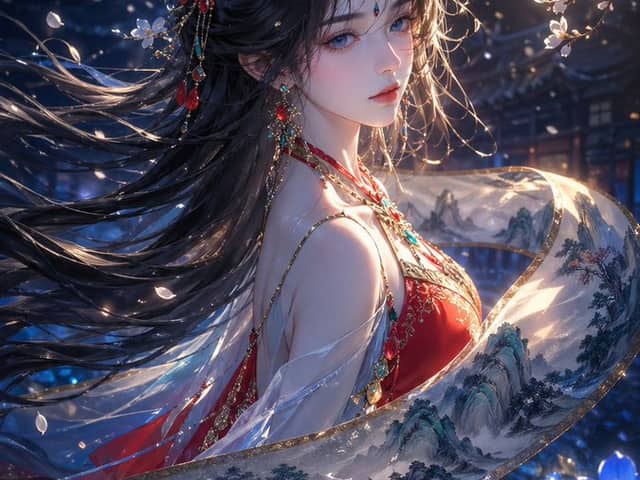 Prompt para Ilustração de Fantasia Oriental