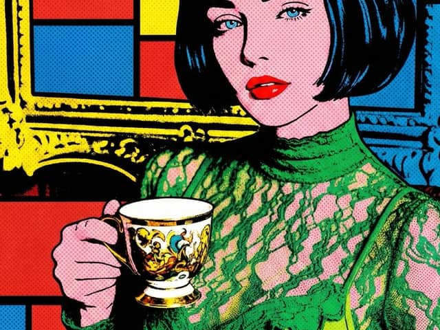 Pop Art Comic Book Illustration Prompt