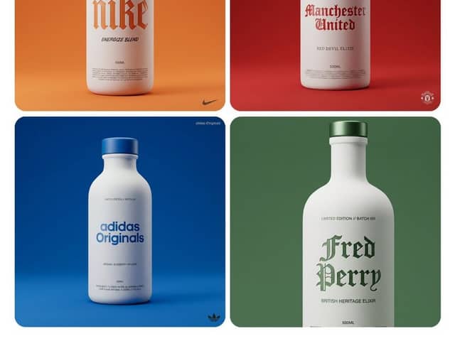 Premium Beverage Package Design Prompt