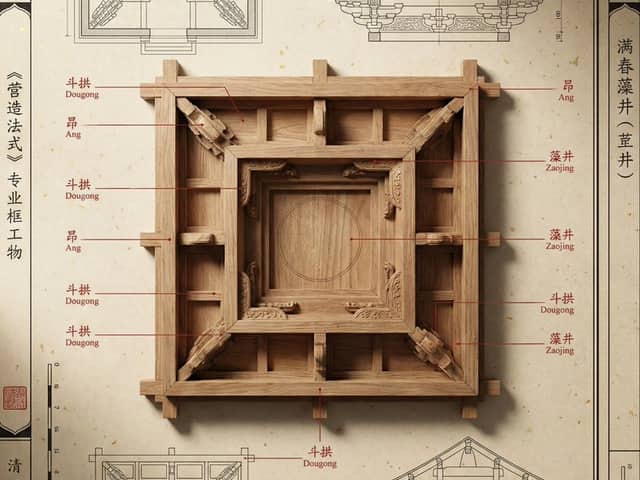 Qing Dynasty Architectural Design Archive Simulation