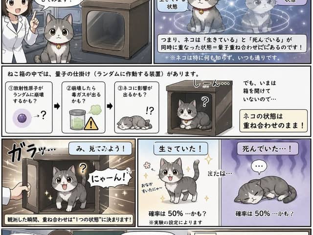 Manga del gatto quantistico
