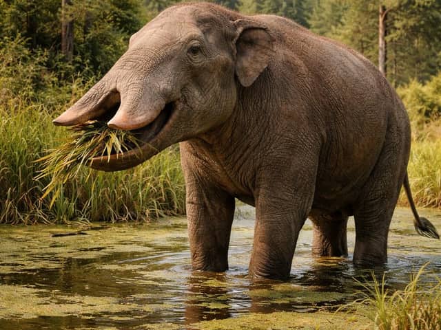 Realistic Platybelodon Generation Prompt