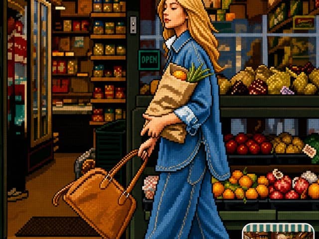 Trasformazione in Pixel Art 16-bit Retrò