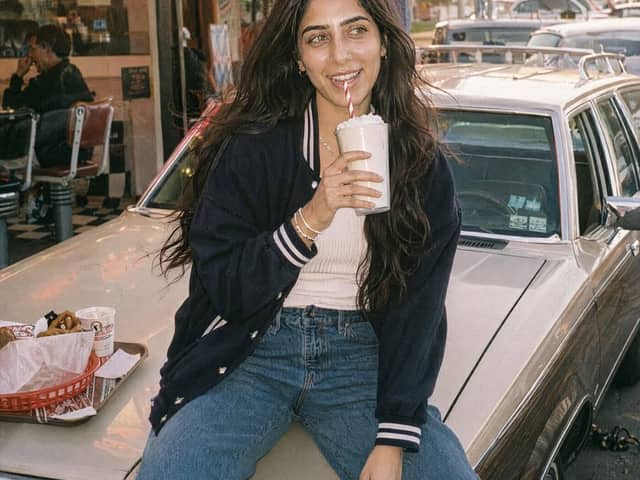 Retro Diner Milkshake Portrait
