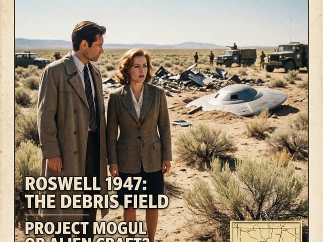 Roswell Incident Magazine Cover