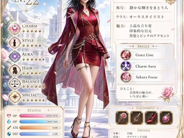 Scheda Stato Personaggio RPG